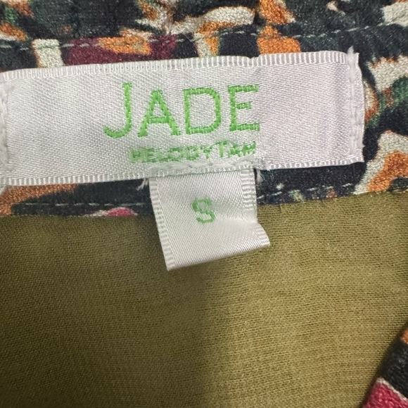 Jade Multicolor Geometric Blouse size small - Picture 6 of 7